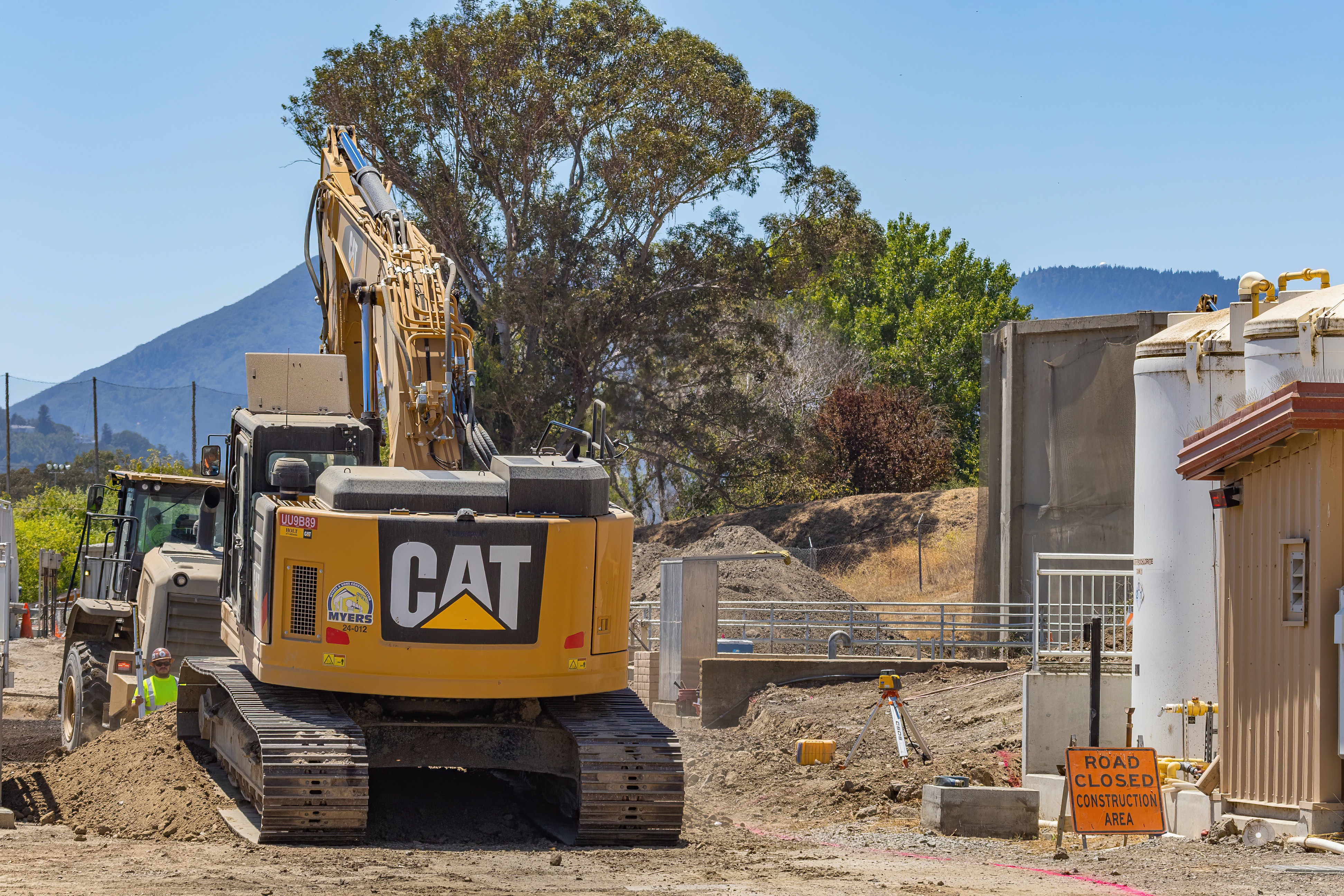 parte de la excavadora