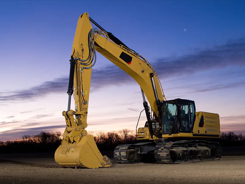 Excavadora tipo oruga